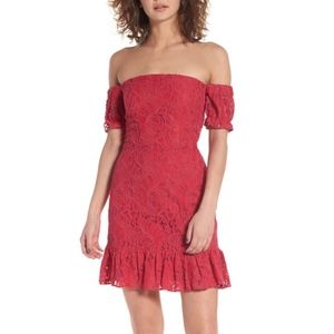 Devlin CECILY Lace Off the Shoulder Dress DRESS